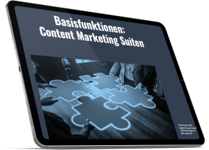 eCover Basisfunktionen von Content Marketing Suiten